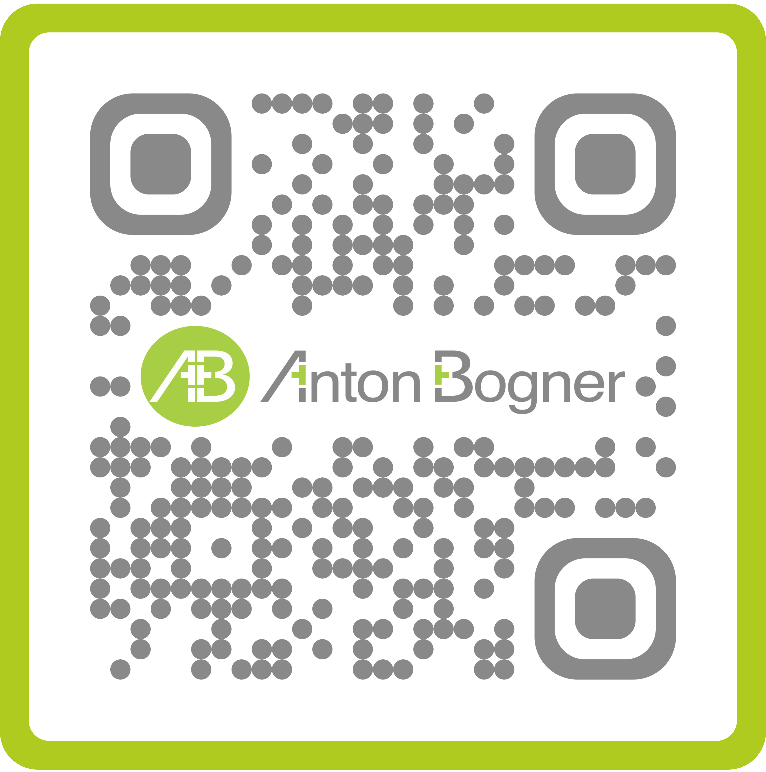 AB AntonBogner | QR Code